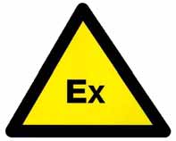 Exsplosive Warning Sign